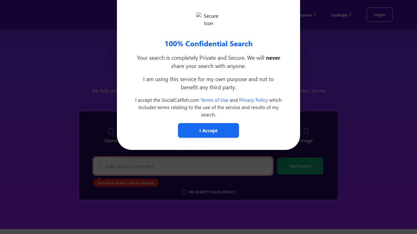 Reverse Phone Lookup People Search - SocialCatfish.com